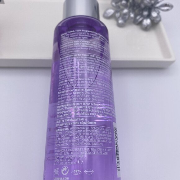 Clinique Take The Day Off Makeup Remover, Lid, Lash, Lip, NEW - Full Size 200ml - Picture 5 of 12